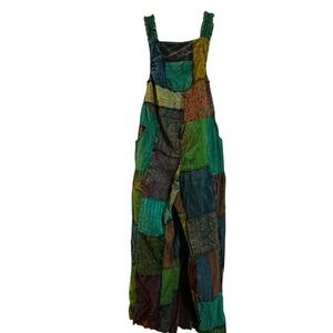 Patchwork Multicolor Jumpsuit